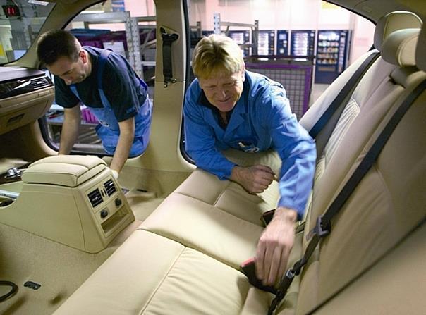 Die innere Struktur der Sitze könnte künftig bei BMW und Mercedes identisch sein. Foto: BMW/auto-reporter.net